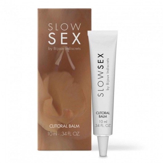 Бальзам для клитора Slow Sex Clitoral Balm - 10 мл. - Bijoux Indiscrets - купить с доставкой в Долгопрудном