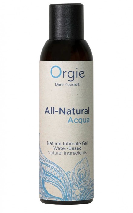 Интимный гель на водной основе Orgie All-Natural Acqua - 150 мл. - ORGIE - купить с доставкой в Долгопрудном