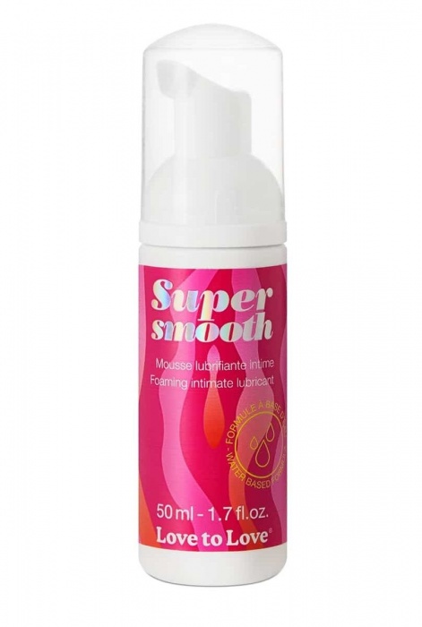 Лубрикант нежнейшая пенка Super Smooth Foaming Intime Lubricant - 50 мл. - Love to Love - купить с доставкой в Долгопрудном