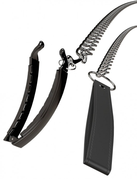Зажим для половых губ с поводком Pussy Clamp With A Leash - Orion - купить с доставкой в Долгопрудном