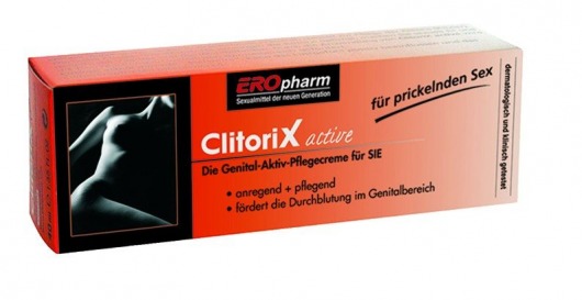 Возбуждающий крем для женщин ClitoriX active - 40 мл. - Joy Division - купить с доставкой в Долгопрудном