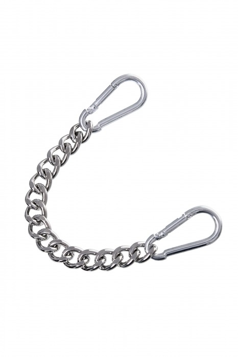 Черные однослойные кожаные оковы из двух ремешков - Pecado - купить с доставкой в Долгопрудном