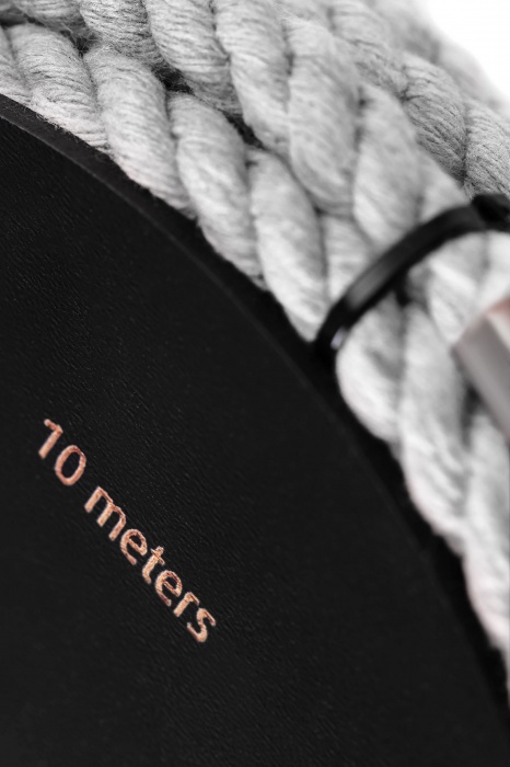 Белая веревка для шибари на катушке - 10 м. - Pecado - купить с доставкой в Долгопрудном