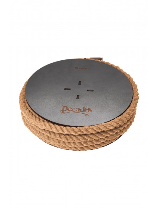 Джутовая веревка для шибари на катушке - 10 м. - Pecado - купить с доставкой в Долгопрудном