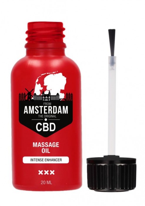 Стимулирующее масло Intense CBD from Amsterdam - 20 мл. - Shots Media BV - купить с доставкой в Долгопрудном