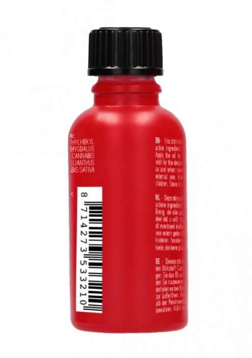 Стимулирующее масло Intense CBD from Amsterdam - 20 мл. - Shots Media BV - купить с доставкой в Долгопрудном