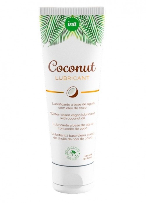 Веганская смазка на водной основе Coconut Lubricant - 100 мл. - INTT - купить с доставкой в Долгопрудном