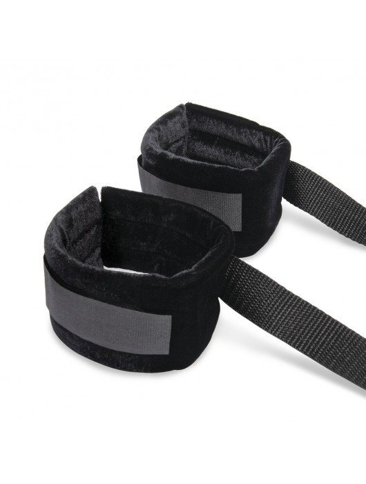 Эротический набор 4PC Bondage Bed Strap   Flogger Kit - Lux Fetish - купить с доставкой в Долгопрудном