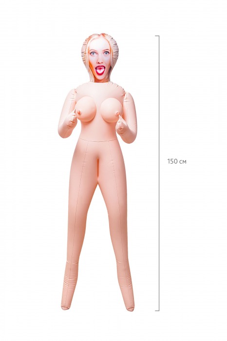 Надувная секс-кукла Lilit с тремя рабочими отверстиями - ToyFa - в Долгопрудном купить с доставкой