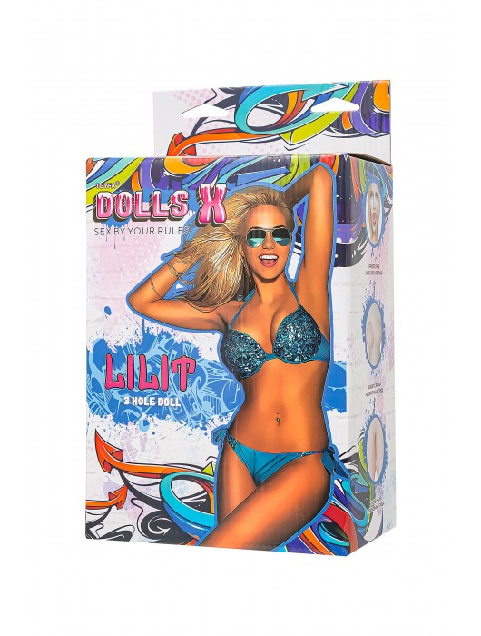 Надувная секс-кукла Lilit с тремя рабочими отверстиями - ToyFa - в Долгопрудном купить с доставкой