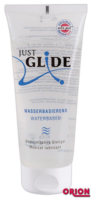 Вагинальная смазка на водной основе JUSTGLIDE - 200 мл. - Orion - купить с доставкой в Долгопрудном