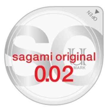 Ультратонкий презерватив Sagami Original - 1 шт. - Sagami - купить с доставкой в Долгопрудном