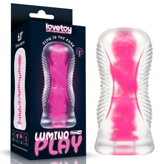Светящийся в темноте мастурбатор 6.0 Lumino Play Masturbator - Lovetoy - в Долгопрудном купить с доставкой