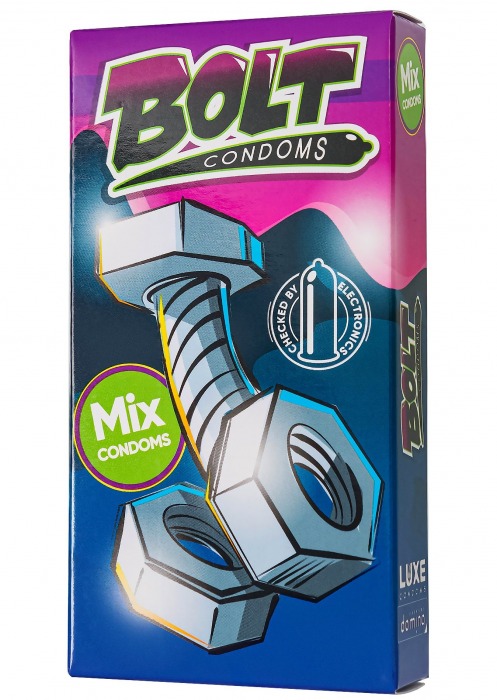 Набор презервативов Bolt Condoms - Luxe - купить с доставкой в Долгопрудном