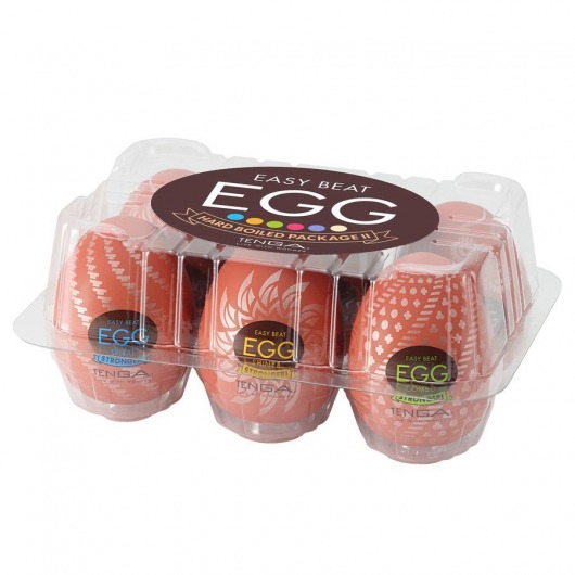 Набор из 6 мастурбаторов-яиц Tenga Egg Variety Pack V - Tenga - в Долгопрудном купить с доставкой