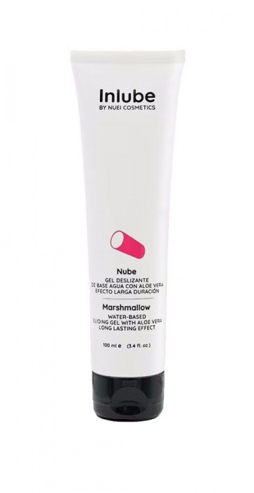 Лубрикант на водной основе Nuei Inlube с алоэ вера и ароматом маршмеллоу -100 мл. - Nuei cosmetics - купить с доставкой в Долгопрудном