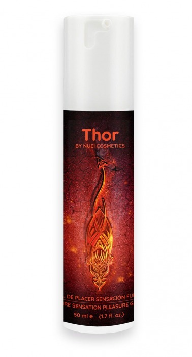 Возбуждающий унисекс гель Thor Fire Gel - 50 мл. - Nuei cosmetics - купить с доставкой в Долгопрудном