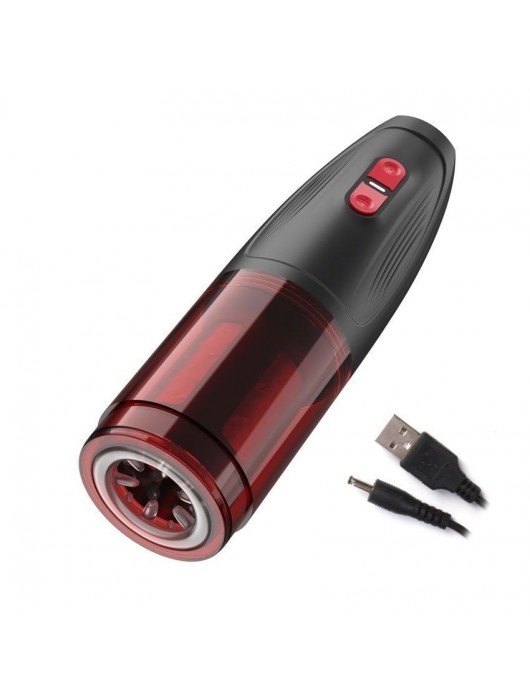 Инновационный вибромастурбатор с ротацией и фрикциями - Rends - в Долгопрудном купить с доставкой