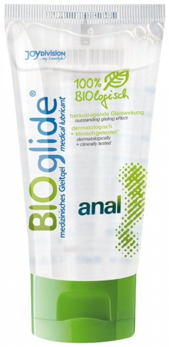 Лубрикант на водной основе BioGlide Anal - 80 мл. - Joy Division - купить с доставкой в Долгопрудном