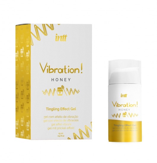 Жидкий вибратор Vibration Honey - 15 мл. - INTT - купить с доставкой в Долгопрудном