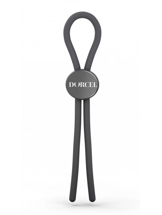 Серое эрекционное лассо на пенис Mr Dorcel - Dorcel - в Долгопрудном купить с доставкой