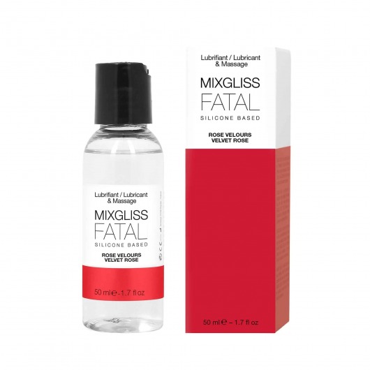 Силиконовый флюид с ароматом розы Mixgliss Fatal Velvet Rose - 50 мл. - Mixgliss - купить с доставкой в Долгопрудном
