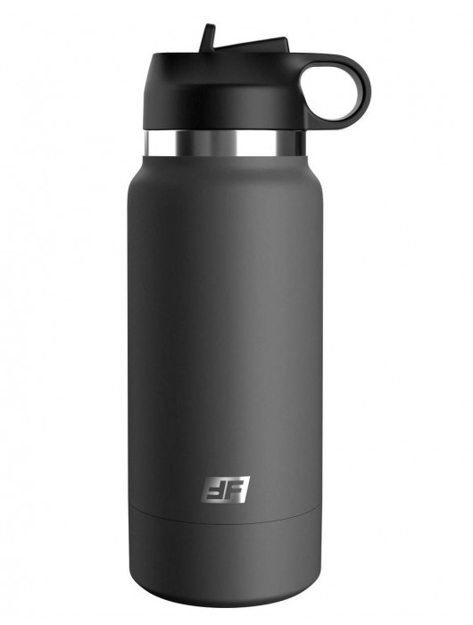 Серый мастурбатор в виде бутылки F*ck Flask - Pipedream - в Долгопрудном купить с доставкой