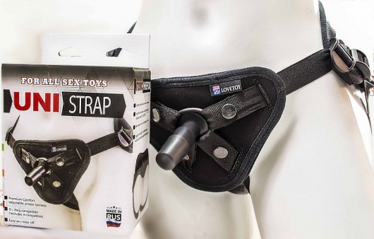 Универсальные трусики Harness UNI strap - LOVETOY (А-Полимер) - купить с доставкой в Долгопрудном