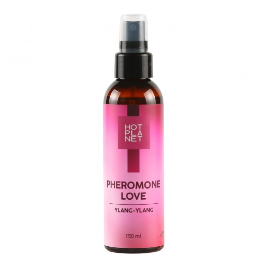 Массажное масло Pheromone Love с ароматом иланг-иланга - 150 мл. - HOT planet - купить с доставкой в Долгопрудном