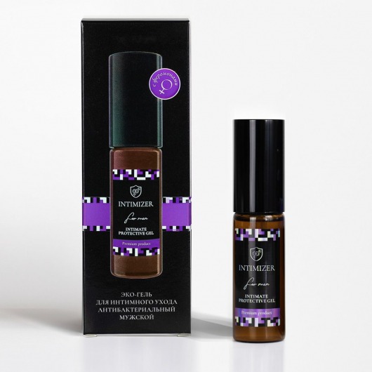 Мужской антибактериальный эко-гель для интимного ухода Intimizer - 20 мл. - Intimizer - купить с доставкой в Долгопрудном