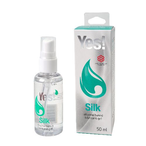Силиконовая гипоаллергенная вагинальная смазка Yes Silk - 50 мл. - Sitabella - купить с доставкой в Долгопрудном