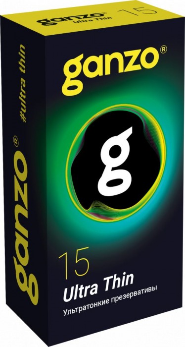 Прозрачные ультратонкие презервативы Ganzo Ultra thin - 15 шт. - Ganzo - купить с доставкой в Долгопрудном