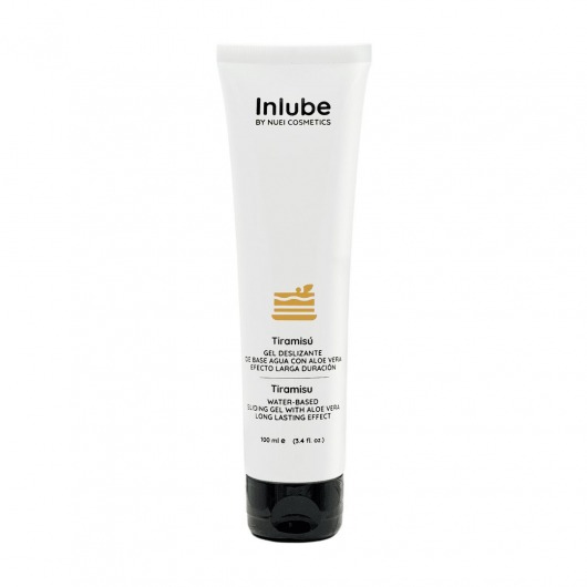 Водный лубрикант Nuei Inlube с алоэ вера и ароматом тирамису - 100 мл. - Nuei cosmetics - купить с доставкой в Долгопрудном