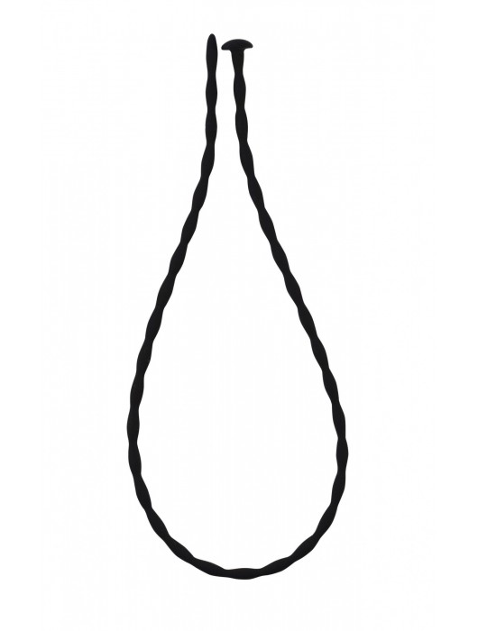 Черный уретральный массажер Glide Extra Small - 30 см. - Lola Games - купить с доставкой в Долгопрудном