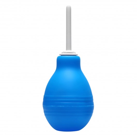 Анальный душ Enema Bulb Blue - XR Brands - купить с доставкой в Долгопрудном