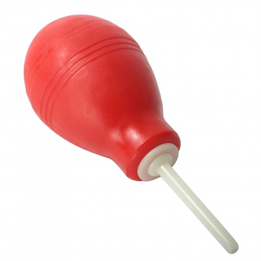 Анальный душ Enema Bulb Red - XR Brands - купить с доставкой в Долгопрудном