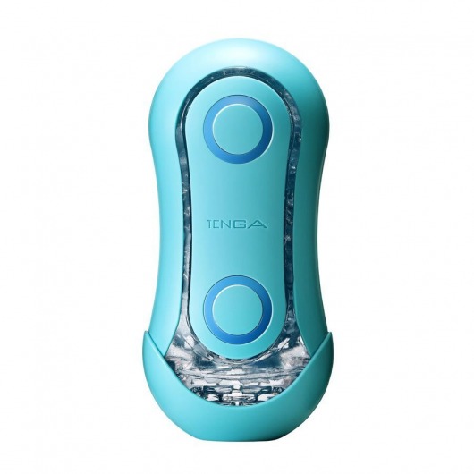 Голубой мастурбатор Tenga Flip ORB Ocean - Tenga - в Долгопрудном купить с доставкой