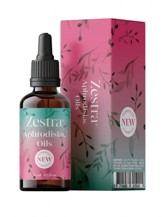 Возбуждающее масло Zestra Aphrodisiac Oils - 15 мл. - Zestra - купить с доставкой в Долгопрудном
