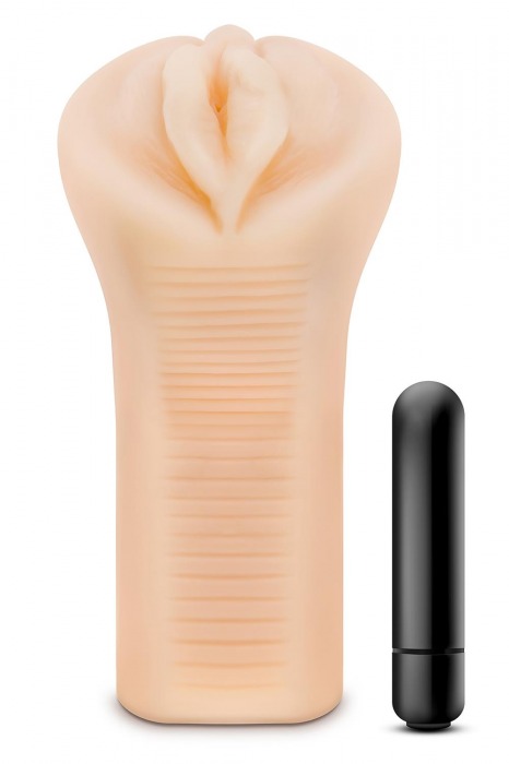 Мастурбатор-вагина Soft   Wet Veronika Realistic Beige Masturbator - Blush Novelties - в Долгопрудном купить с доставкой