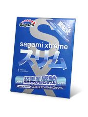 Презерватив Sagami Xtreme FEEL FIT 3D - 1 шт. - Sagami - купить с доставкой в Долгопрудном