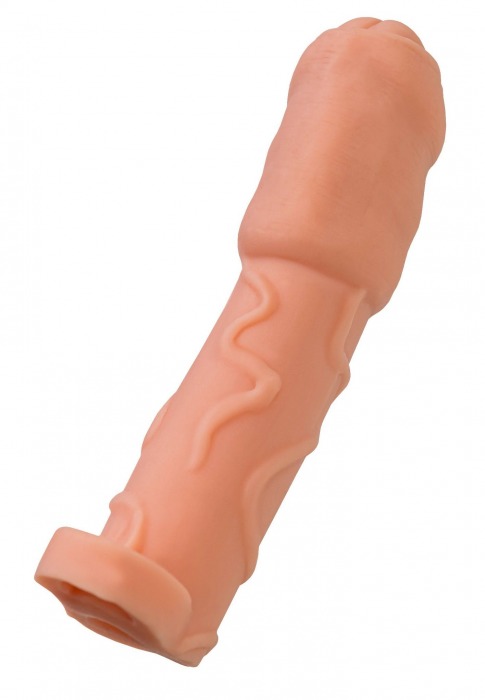 Телесная удлиняющая насадка - 16 см. - ToyFa - в Долгопрудном купить с доставкой