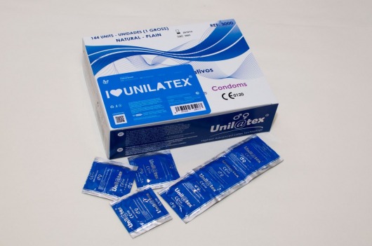 Классические презервативы Unilatex Natural Plain - 144 шт. - Unilatex - купить с доставкой в Долгопрудном