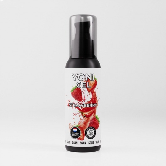 Лубрикант для орального секса SGAN со вкусом клубники - 100 мл. - SGAN - купить с доставкой в Долгопрудном