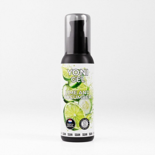 Лубрикант для орального секса SGAN со вкусом лайма и огурца - 100 мл. - SGAN - купить с доставкой в Долгопрудном