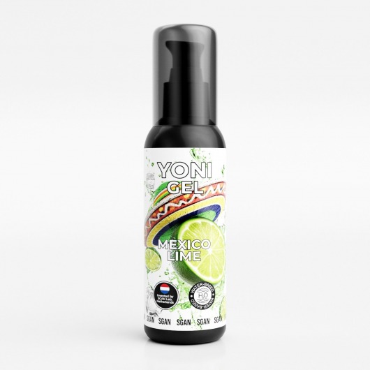Лубрикант для орального секса SGAN со вкусом мексиканского лайма - 100 мл. - SGAN - купить с доставкой в Долгопрудном