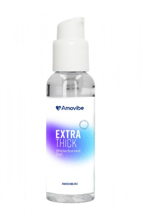 Гель на водной основе Extra Thick - 100 мл. - Amovibe - купить с доставкой в Долгопрудном
