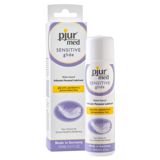 Лубрикант для чувствительной кожи pjur MED Sensitive glide - 100 мл. - Pjur - купить с доставкой в Долгопрудном