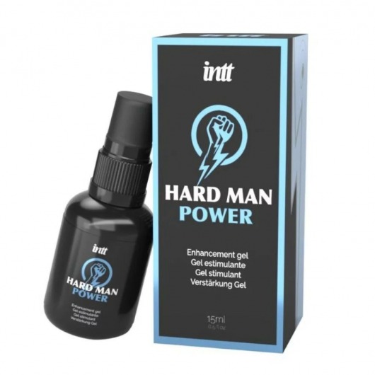 Стимулирующий гель для мужчин Hard Man Power - 15 мл. - INTT - купить с доставкой в Долгопрудном