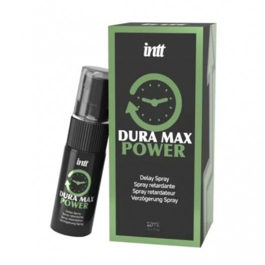 Пролонгирующий спрей Dura Max - 12 мл. - INTT - купить с доставкой в Долгопрудном