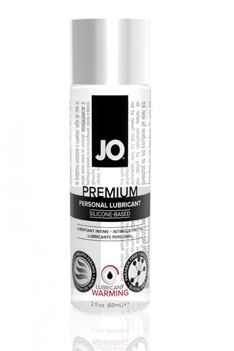 Возбуждающий лубрикант на силиконовой основе JO Personal Premium Lubricant  Warming - 60 мл. - System JO - купить с доставкой в Долгопрудном